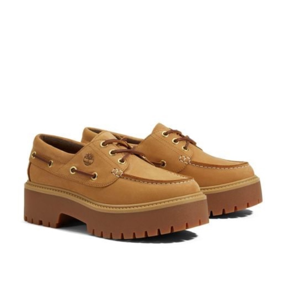 Timberland platform boat shoes